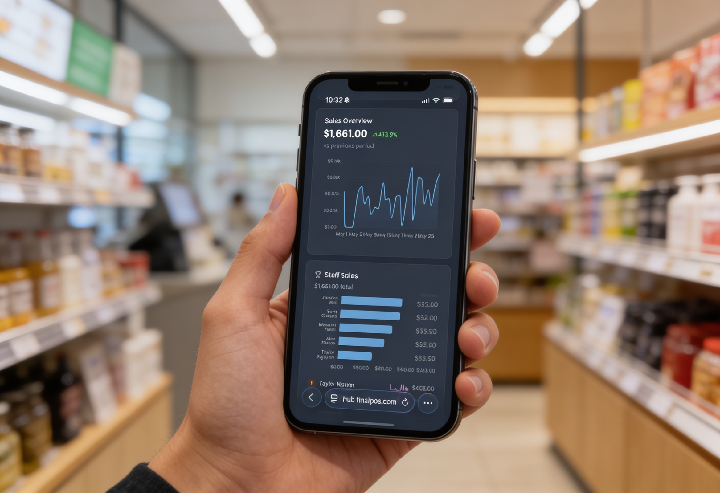 Mobile merchant hub