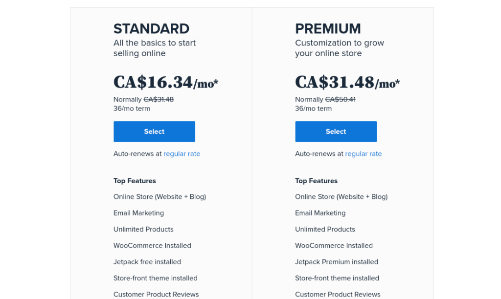 bluehost woocommerce hosting