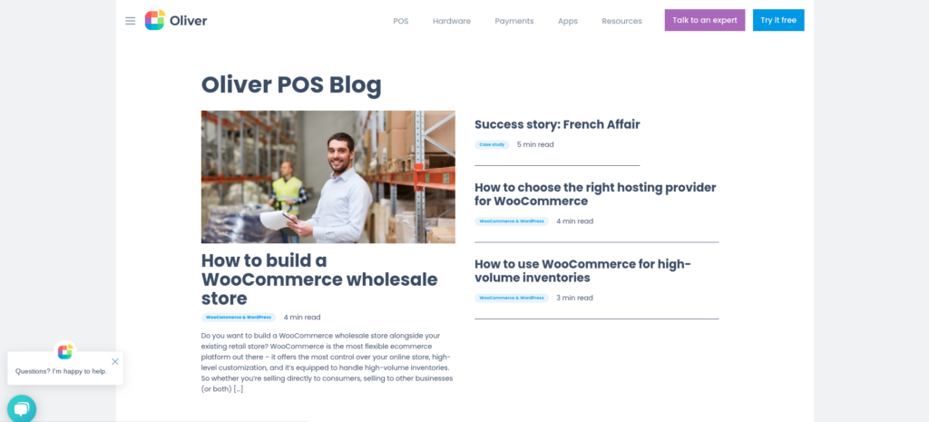 oliver pos bester woocommerce blog