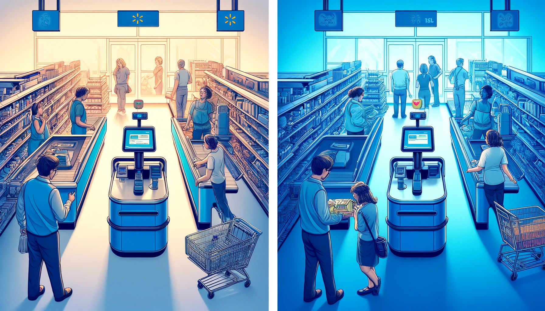 Walmart ने अपनी सेल्फ-चेकआउट रणनीति क्यों बदली: अंतर्दृष्टि और सिफारिशें